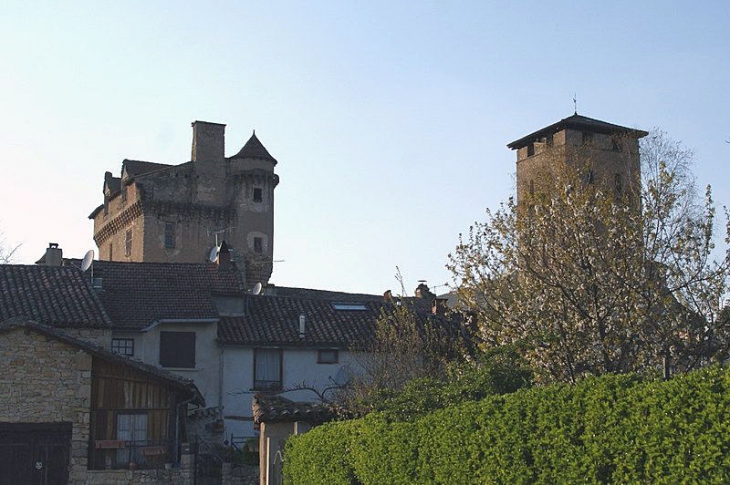 L'église et le château - Varen