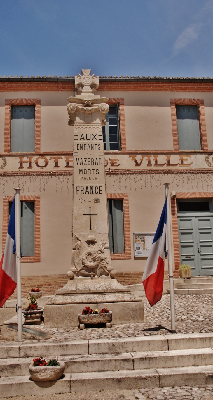 Monument-aux-Morts - Vazerac