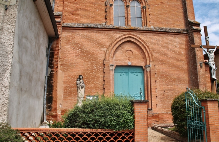 &église Saint-Fabien - Villemade