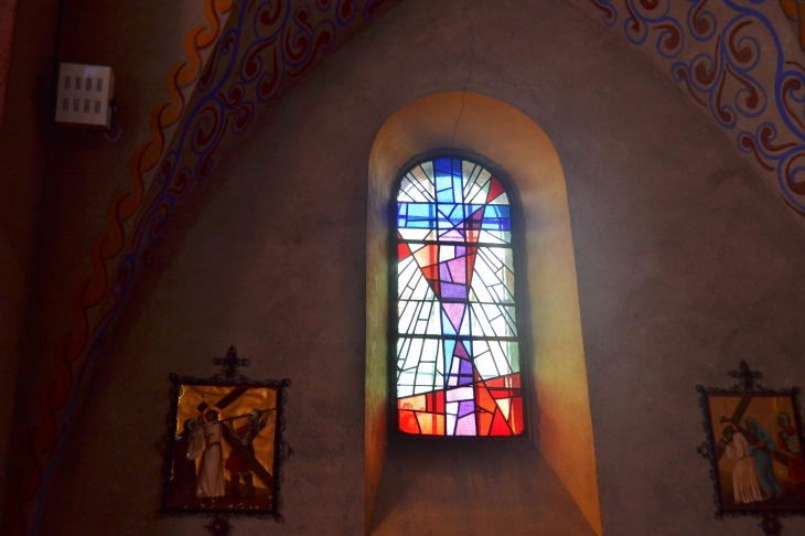 ...église Notre-Dame 19 Em Siècle ( Fresques de Nicolas Greschny ) - Alban