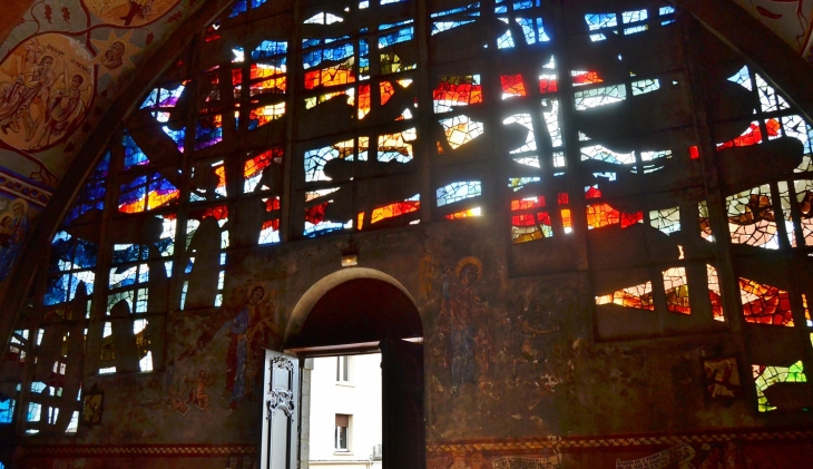 ...église Notre-Dame 19 Em Siècle ( Fresques de Nicolas Greschny ) - Alban