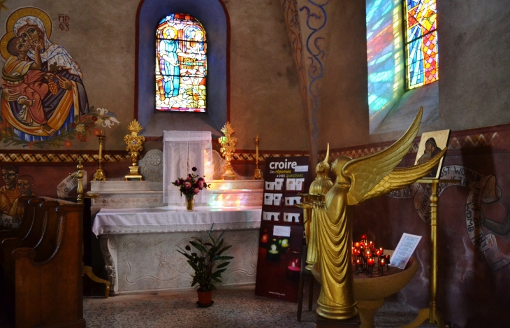 ...église Notre-Dame 19 Em Siècle ( Fresques de Nicolas Greschny ) - Alban