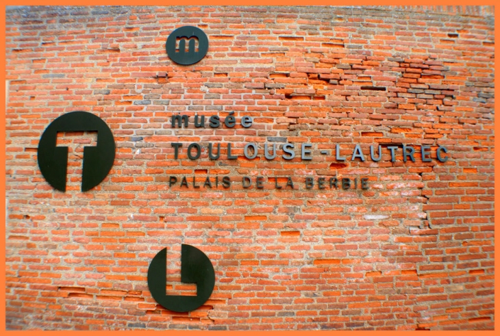 Mur du musée Toulouse-Lautrec - Albi