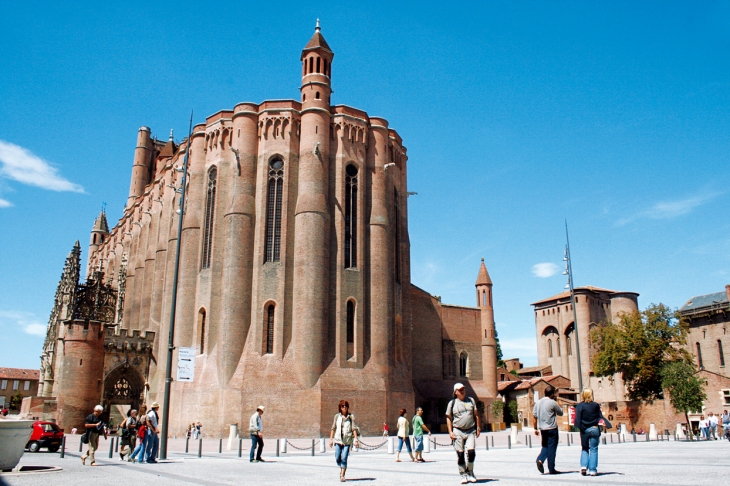 Sainte-Cécile, la cathédrale d'Albi, la plus grande cathédrale de brique au monde - www.albi-tourisme.fr - Credit Ville d'Albi