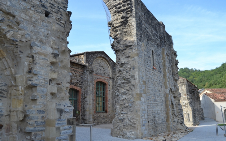 Ruines de La Collégiale Saint-Pierre ( 12 Em Siècle ) - Burlats