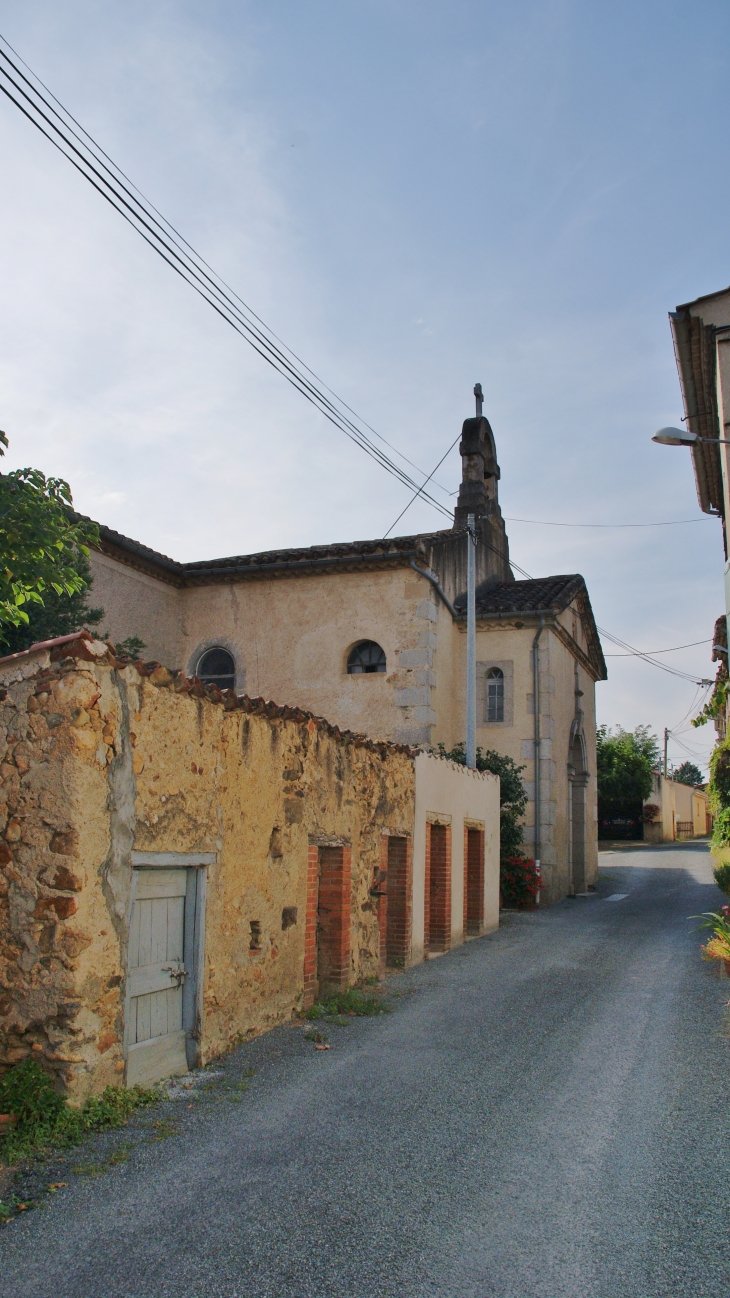 Commune de Burlats ( l'église )