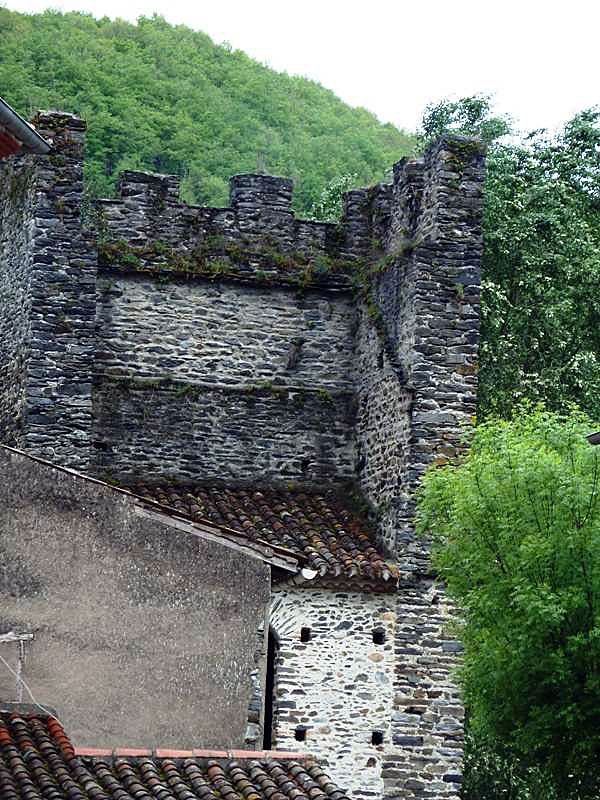 Vestige de l'ancien château - Burlats