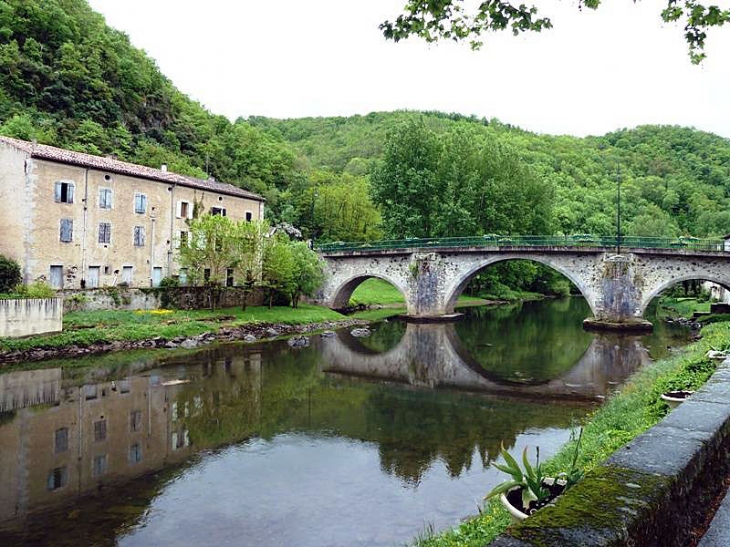 Village au bord de l'Agout - Burlats