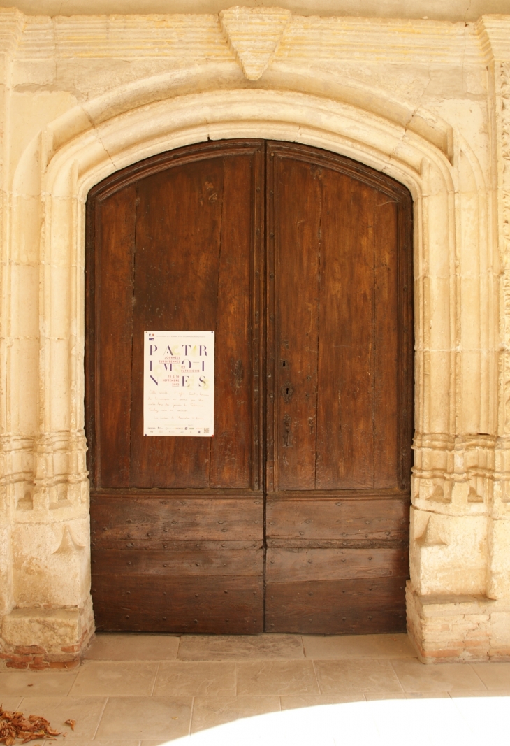 -église Saint-Amans 15 Em Siècle ( Portail du 16 Em Siècle ) - Cestayrols