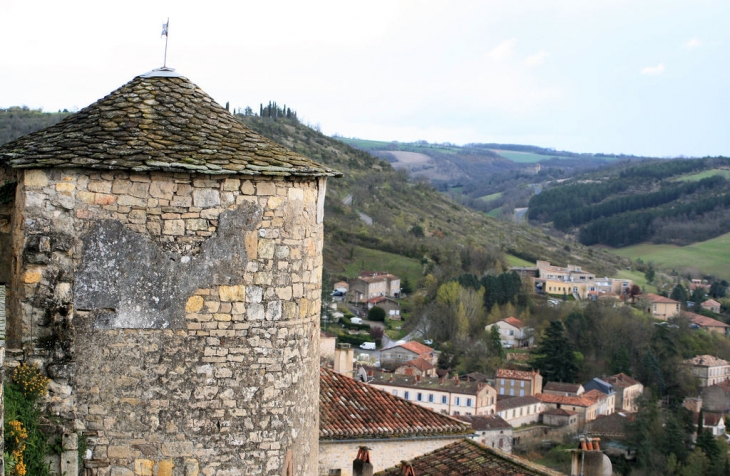 Vue sur campagne - Cordes-sur-Ciel