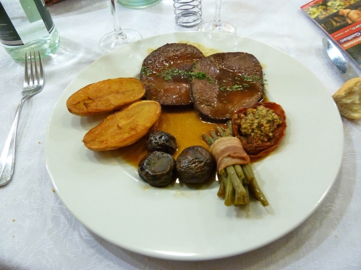 Assiette du Restaurant  - Cordes-sur-Ciel