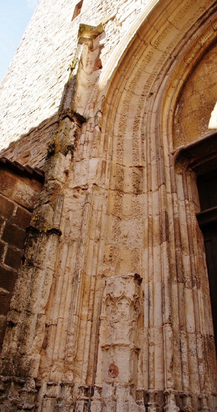 --Eglise Saint-Michel 13 Em Siècle ( Détail du Portail ) - Cordes-sur-Ciel