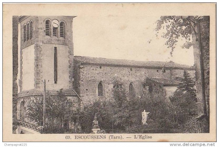 L'église St-Sernin - Escoussens