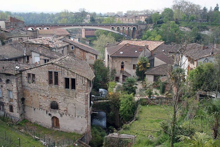 Vue sur la ville basse - Gaillac