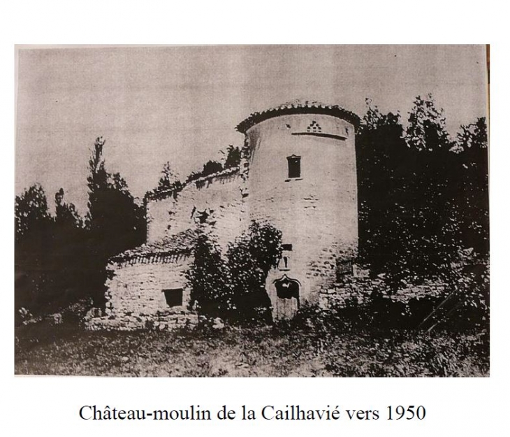 Château-moulin de la Cailhavié - Itzac