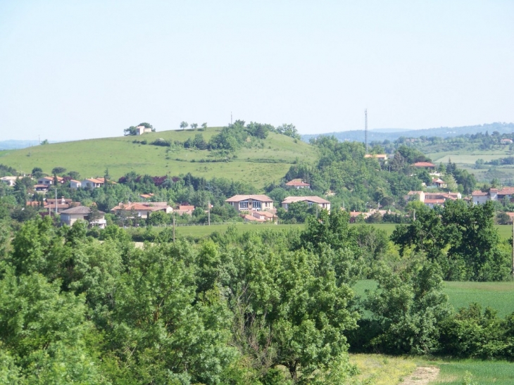 Lagarrigue vue des crêtes