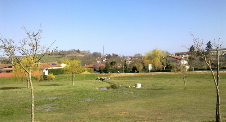 Le sud du village - Lagarrigue