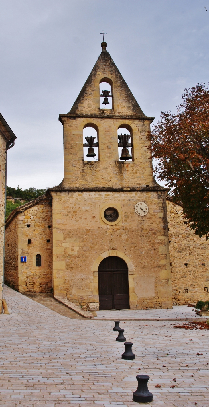 <<église Saint-Nazaire - Larroque