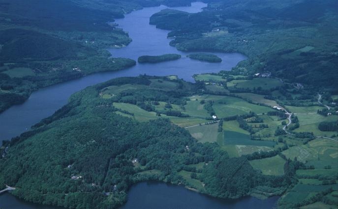 Le lac des Saints Peyres - Le Vintrou