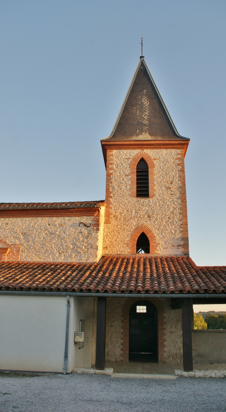 L'église de Puygouzon