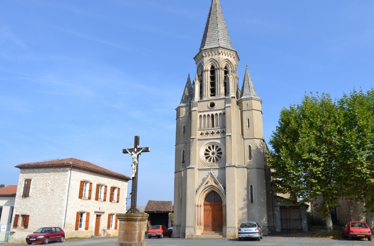 ..église Saint-Martial - Roumégoux