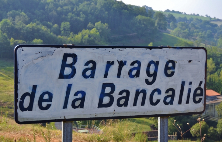 Barrage de la Bancalié - Saint-Lieux-Lafenasse