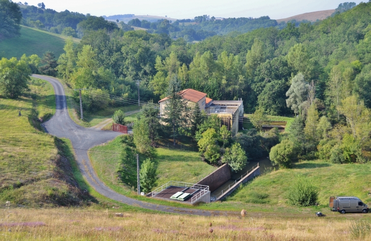 Barrage de la Bancalié - Saint-Lieux-Lafenasse