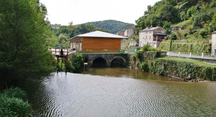 Le-gijou ( au fond le pont-vieux ) - Vabre