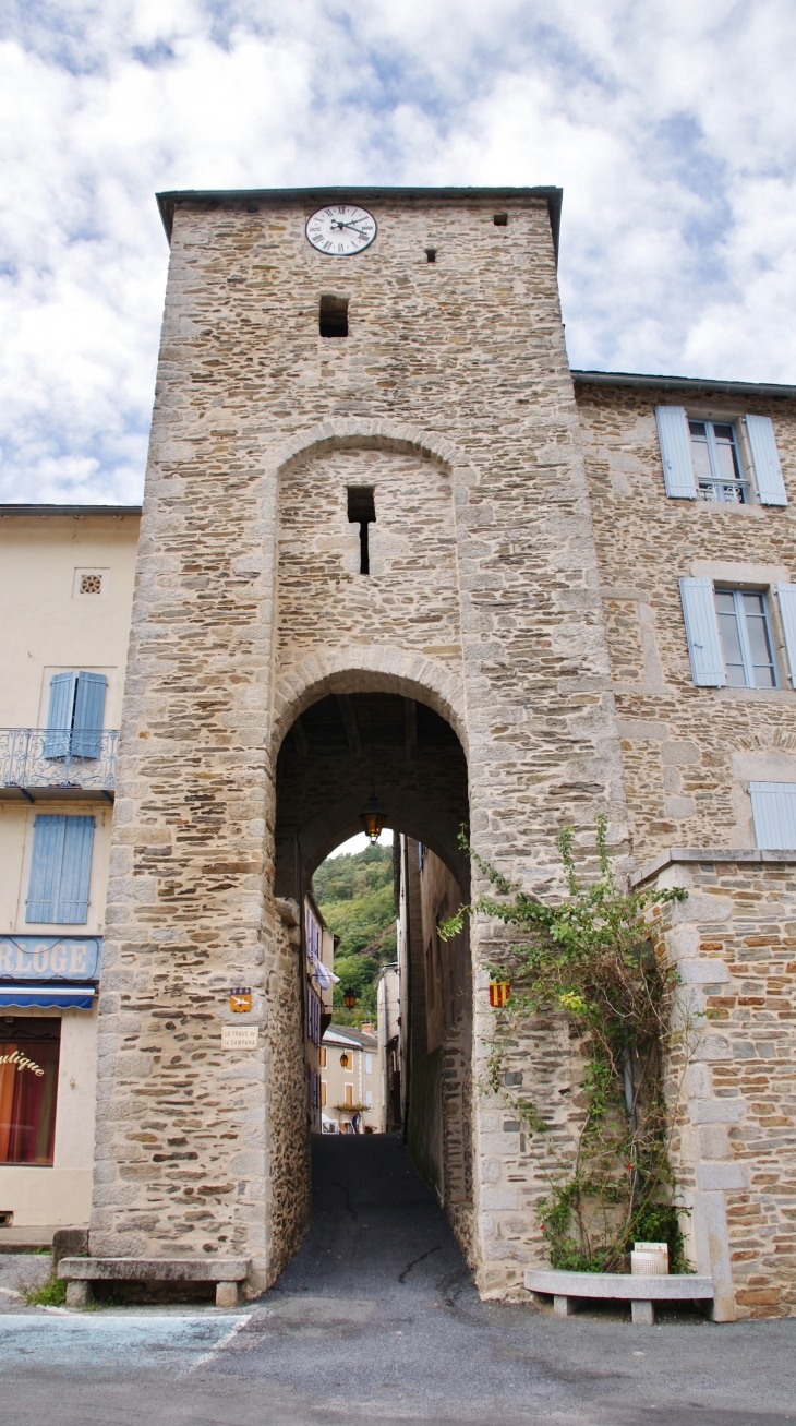 Porte Fortifié et Tour de l'Horloge - Vabre