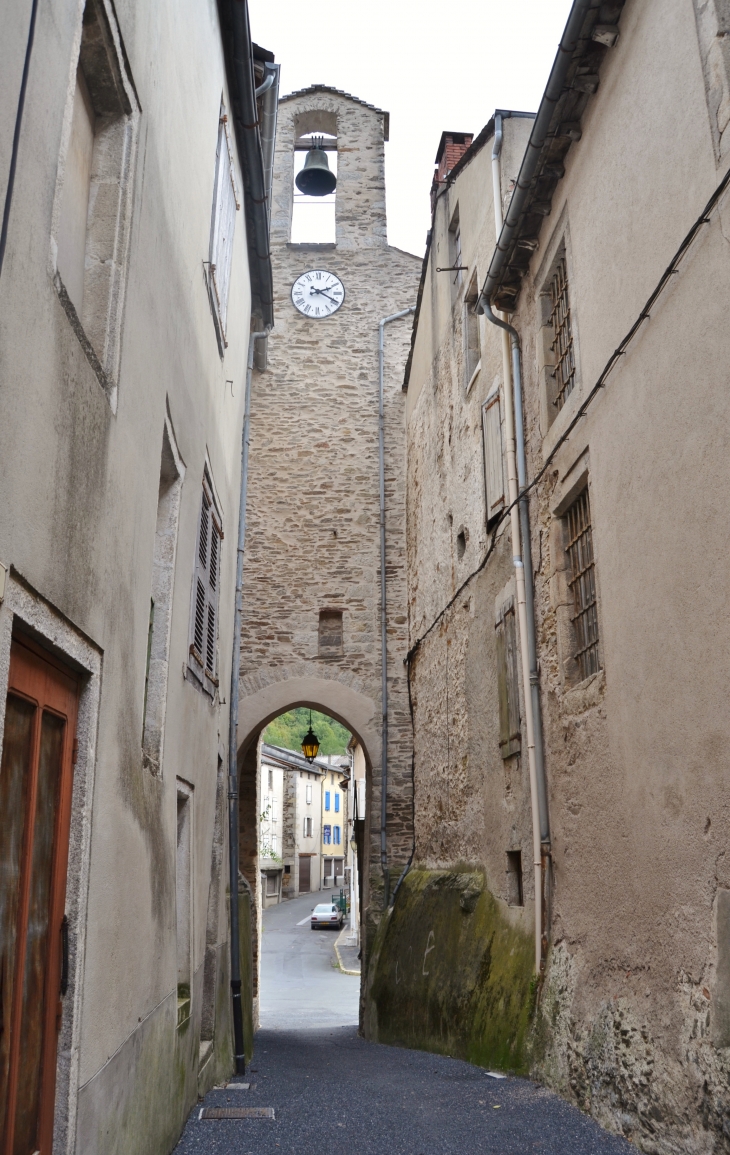 Porte Fortifié et Tour de l'Horloge - Vabre