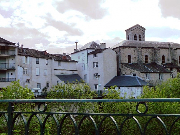 Vue sur le village - Vabre