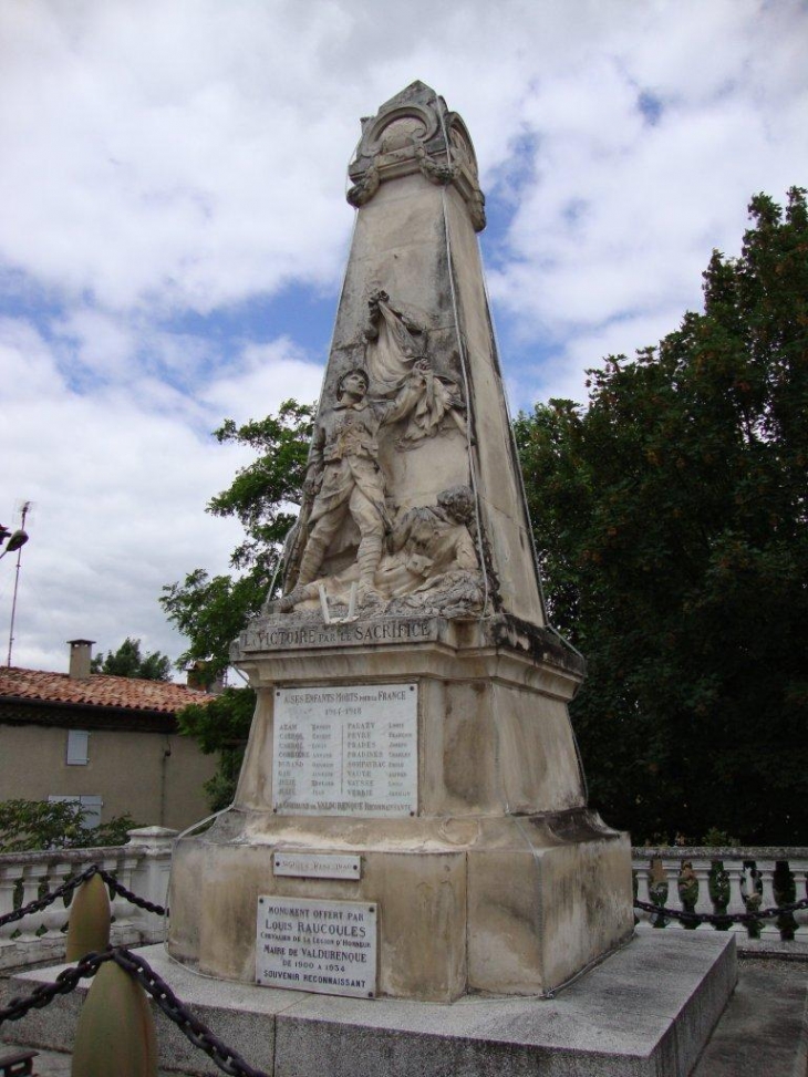 Valdurenque (81090) monument aux morts