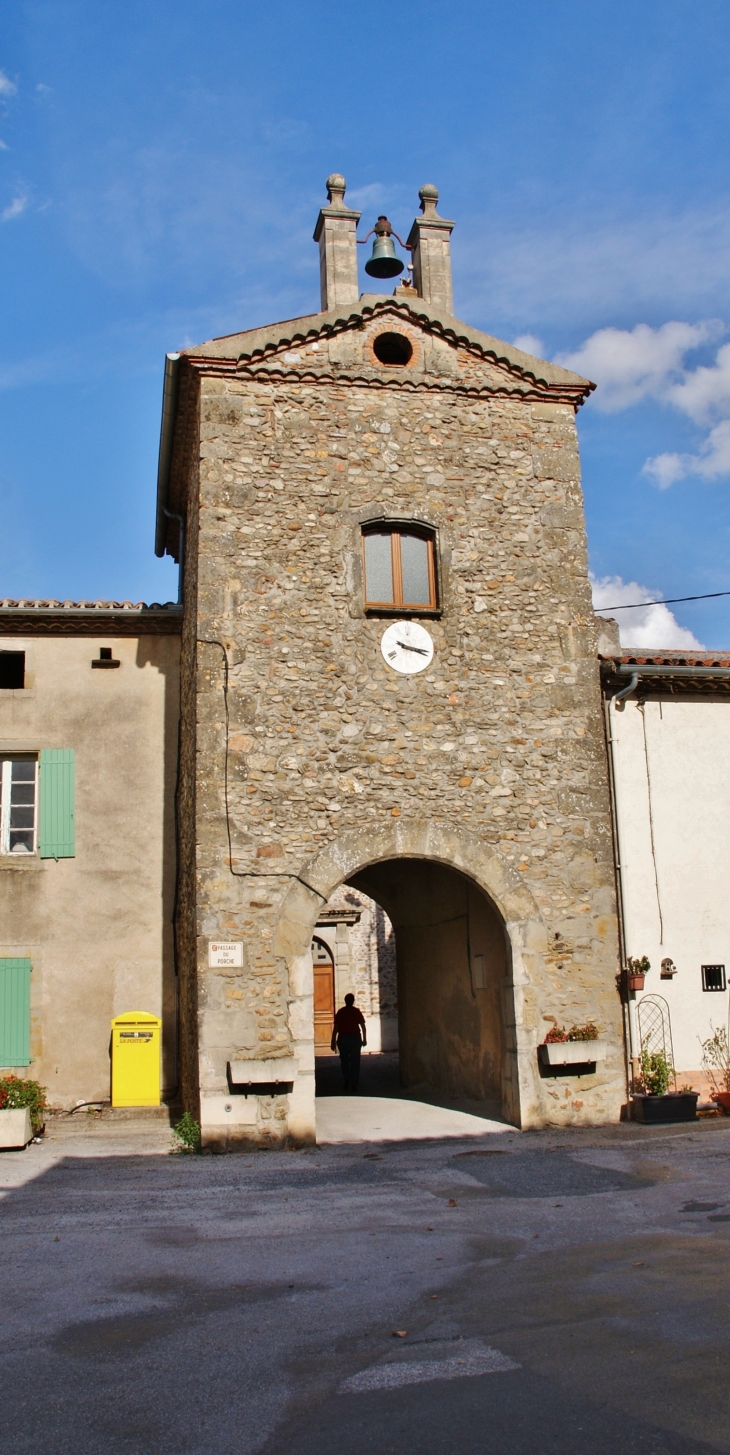 Porte de Ville ou tour de l'horloge  - Verdalle