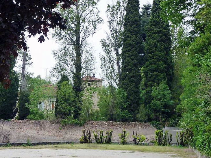 Vue sur le château - Verdalle