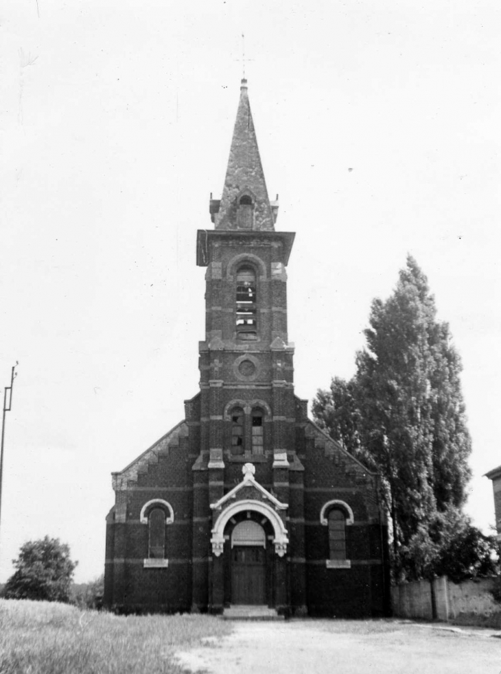 Ancienne église - Anhiers