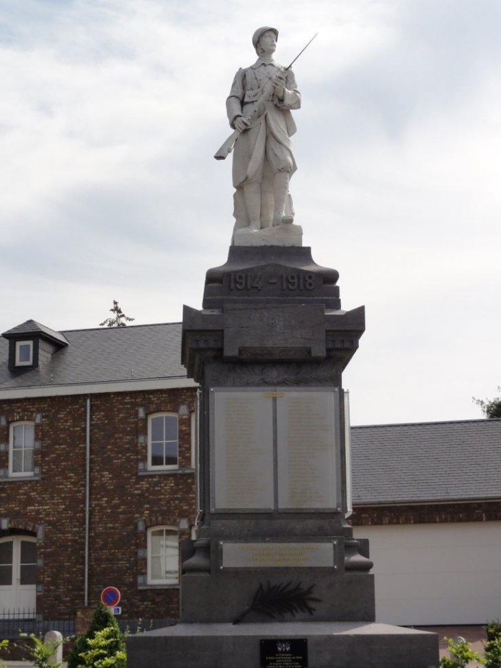 Anor (59186) monument aux morts au village