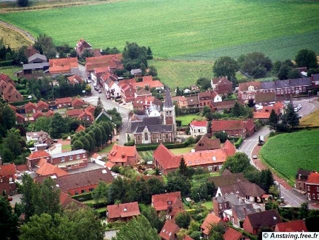 Vue aerienne - Anstaing