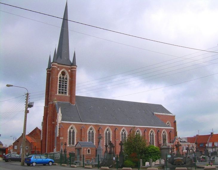 L'église du village - Auchy-lez-Orchies