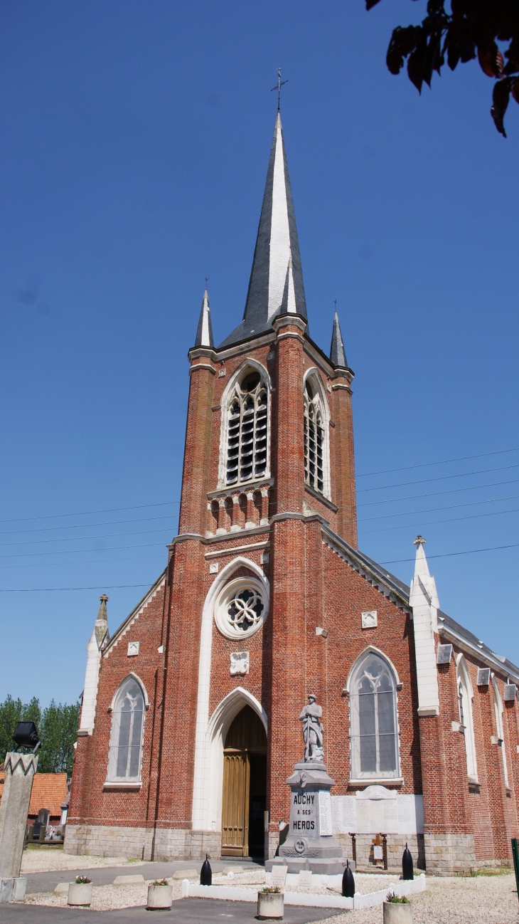 &église Sainte-Berthe - Auchy-lez-Orchies