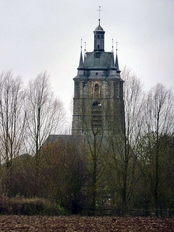 Vue sur la collégiale - Avesnes-sur-Helpe