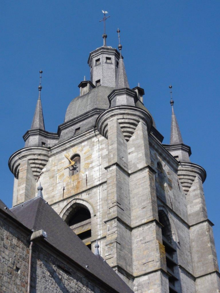 Avesnes-sur-Helpe (59440) collégiale tour vue du nord-est