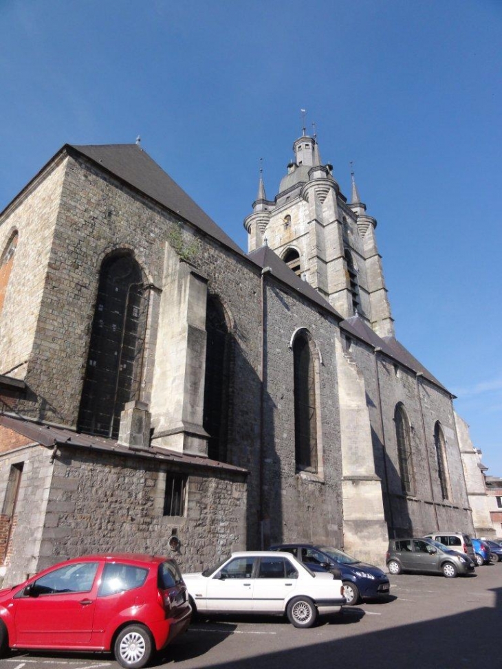 Avesnes-sur-Helpe (59440) collégiale vue du nord-est