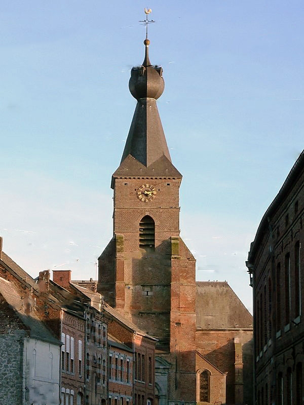 Vue sur le clocher - Berlaimont