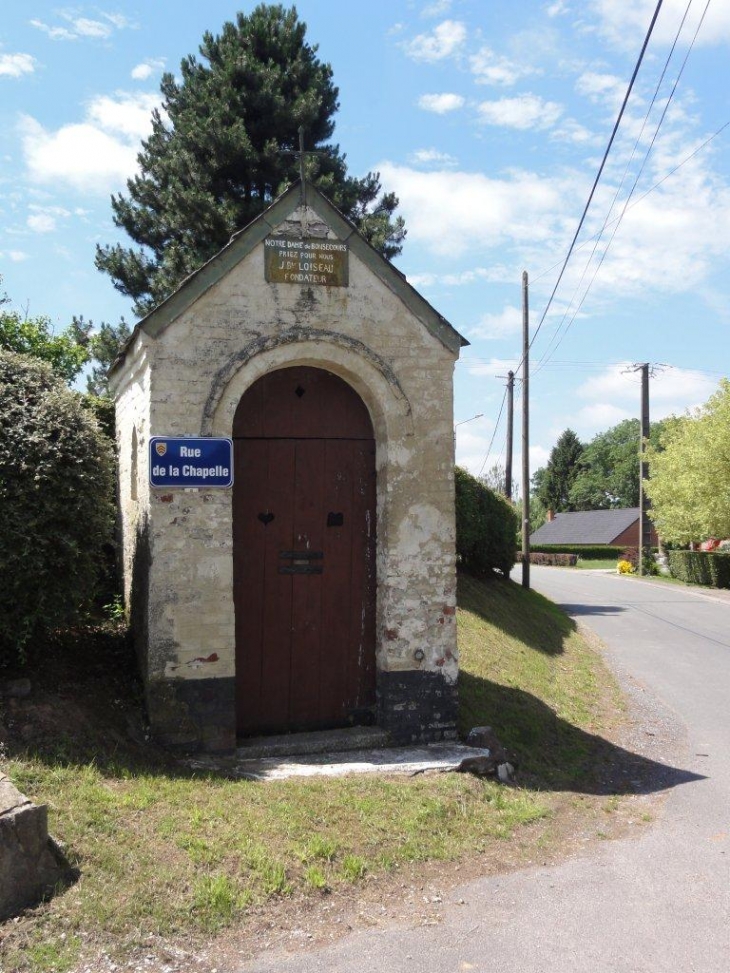 Bersillies (59600) chapelle Notre Dame de Bon Secours, rue de la Chapelle