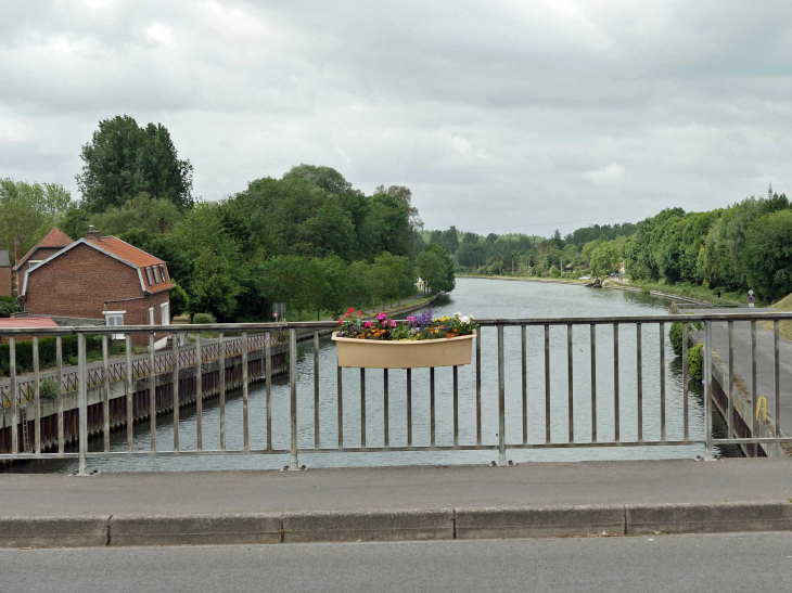 Le pont sur l'Escaut - Bouchain