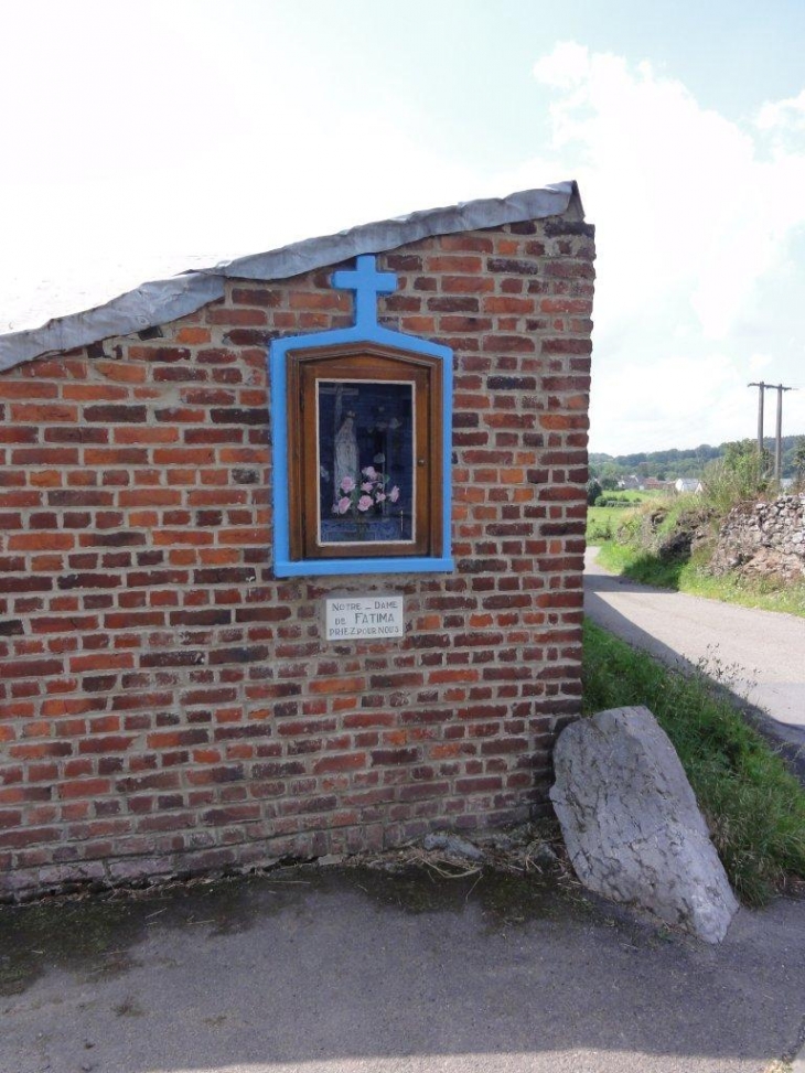 Bousignies-sur-Roc (59149) chapelle Notre Dame de Fatima, rue de Sartiau