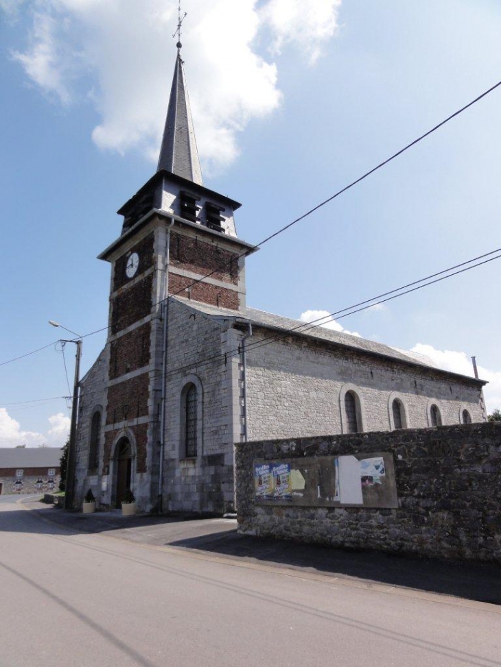 Bousignies-sur-Roc (59149) église, extérieur