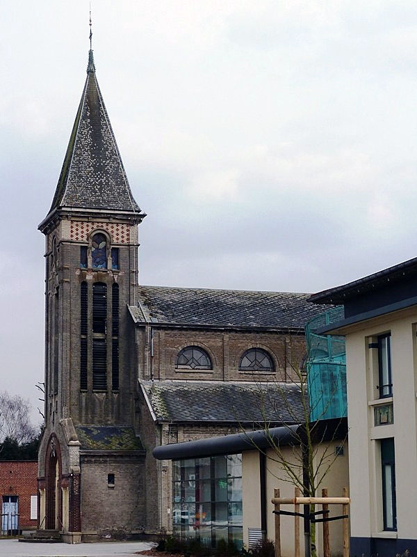 L'église - Boussois