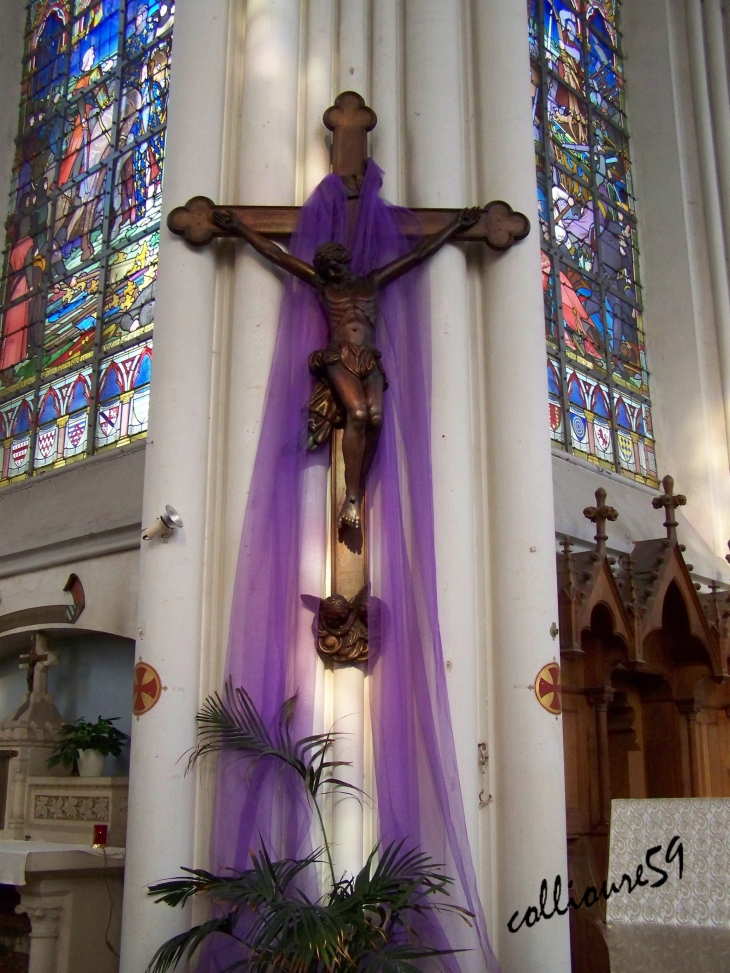 Intérieure de l'Eglise - Bouvines