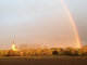 L'église et l'arc en ciel 